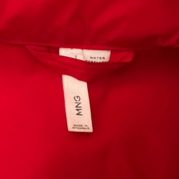Red cozy mango coat - Picture 1 of 2